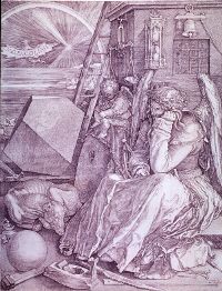 Melencolia I by Albrecht Durer.